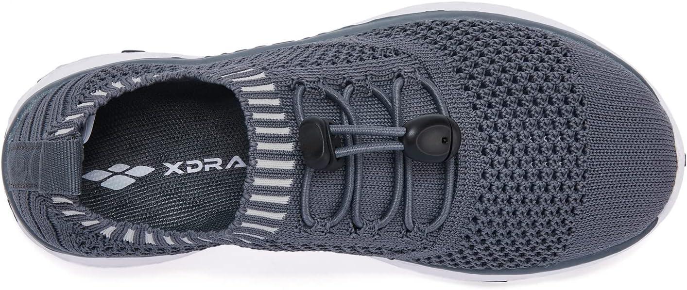 imageALEADER Kids Slipon Quick Dry Water Shoes ToddlerLittle KidBig KidDark Gray
