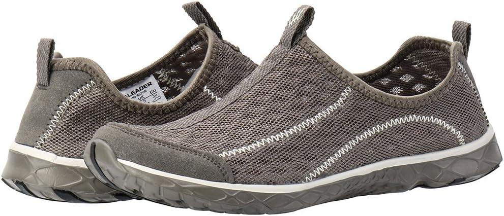 imageALEADER Mens Hiking ShoesOvercast Gray
