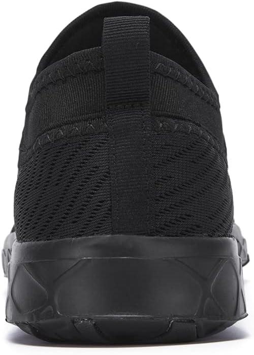 imageALEADER Mens Quick Drying Aqua Water Shoes1All Black