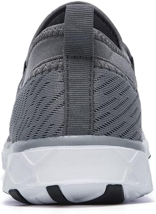 imageALEADER Mens Quick Drying Aqua Water Shoes1Dark Gray