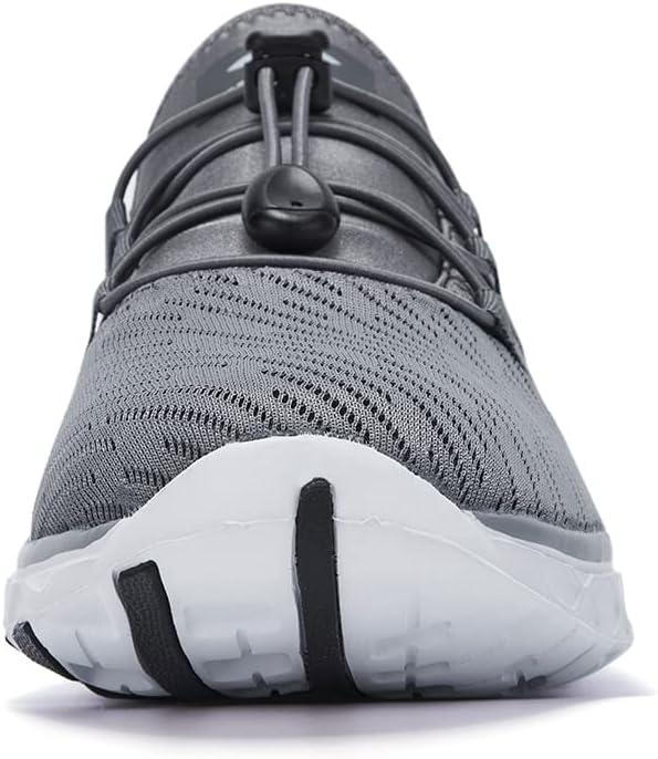 imageALEADER Mens Quick Drying Aqua Water Shoes1Dark Gray