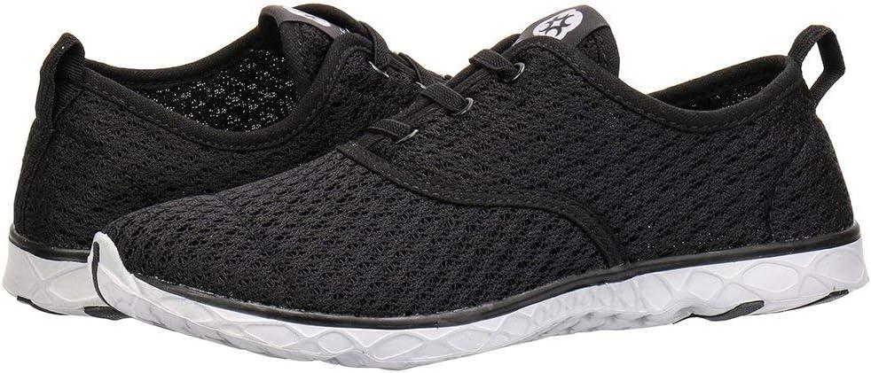 imageALEADER Mens Quick Drying Aqua Water ShoesBlack Stylish