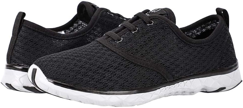 imageALEADER Mens Quick Drying Aqua Water ShoesBlack Stylish
