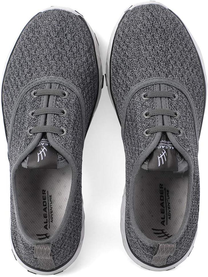 imageALEADER Mens Quick Drying Aqua Water ShoesGray Stylish