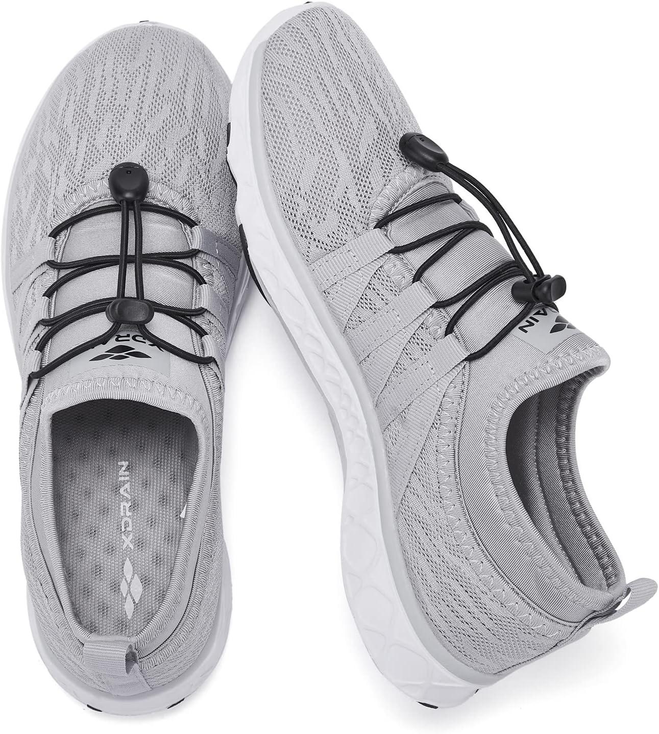 imageAleader Womens Mesh Slip On Water ShoesGrey