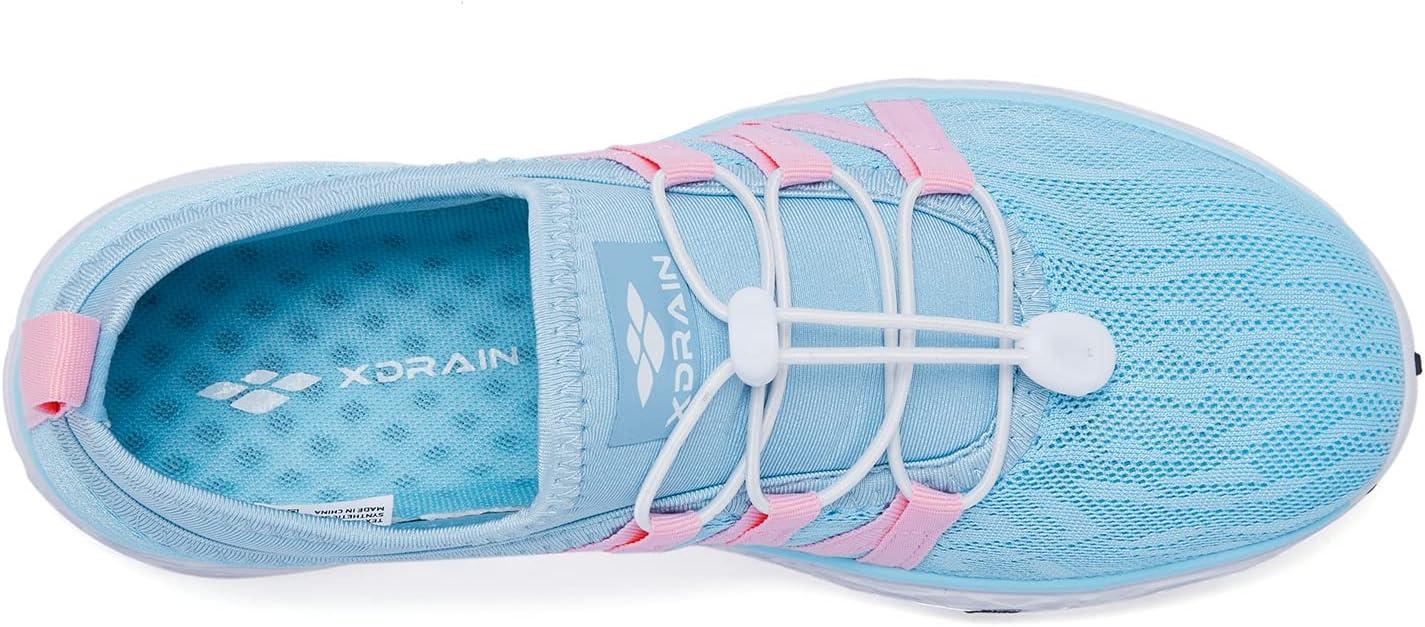 imageAleader Womens Mesh Slip On Water ShoesLight Blue