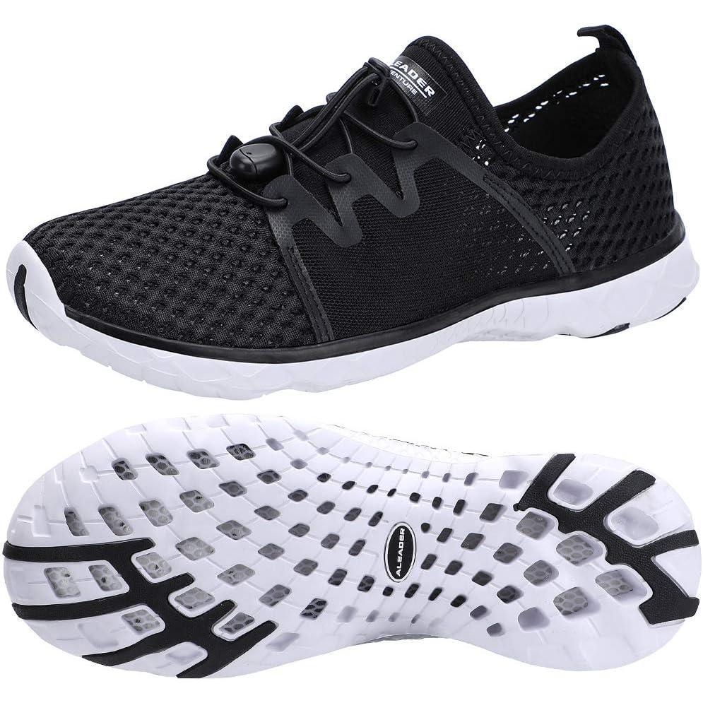 imageALEADER Mens Hiking ShoesBlackWhite196