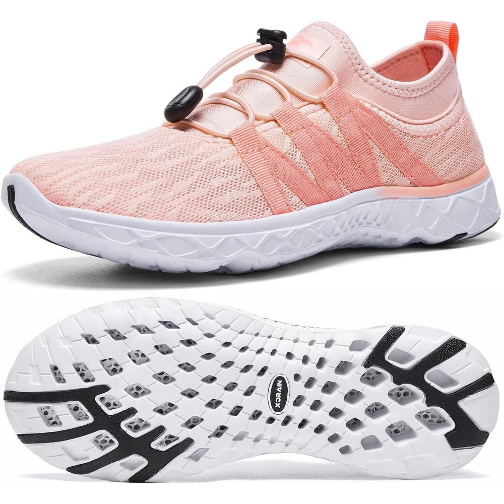 imageAleader Womens Mesh Slip On Water ShoesOrange