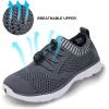 ALEADER Kid’s Slip-on Quick Dry Water Shoes (Toddler/Little Kid/Big Kid)(Dark Gray)