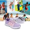 ALEADER Kid’s Slip-on Quick Dry Water Shoes (Toddler/Little Kid/Big Kid)(Purple/Pink)
