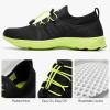 ALEADER Men’s Quick Drying Aqua Water Shoes(1/Black/Lime)