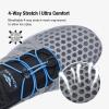 ALEADER Men’s Quick Drying Aqua Water Shoes(2/Gray/Black/Orange)