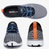ALEADER Men’s Quick Drying Aqua Water Shoes(2/Gray/Black/Orange)