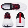 ALEADER Men’s Quick Drying Aqua Water Shoes(2/White/Black/Red)
