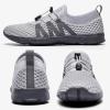 ALEADER Men’s Quick Drying Aqua Water Shoes(3/Light Gray)