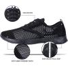 ALEADER Men’s Quick Drying Aqua Water Shoes(Black/Black)