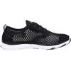 ALEADER Women’s Lightweight Aqua Water Shoes Slip-on Quick Drying Swim Shoes(Black)