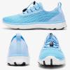 ALEADER Women’s Stylish Water Shoes, Quick-Dry Xdrain Water Sneakers, Lightweight & Comfort Footed(Sky Blue)