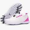 ALEADER Women’s Stylish Water Shoes, Quick-Dry Xdrain Water Sneakers, Lightweight & Comfort Footed(White/Fushia)