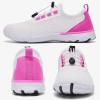ALEADER Women’s Stylish Water Shoes, Quick-Dry Xdrain Water Sneakers, Lightweight & Comfort Footed(White/Fushia)