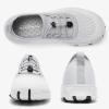 ALEADER Women’s Stylish Water Shoes, Quick-Dry Xdrain Water Sneakers, Lightweight & Comfort Footed(White/Ltgray)