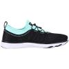 Aleader Women’s Mesh Slip On Water Shoes(Black/Cyan/Blue)