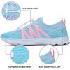 Aleader Women’s Mesh Slip On Water Shoes(Light Blue)