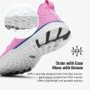 KOLILI Women’s Stylish Water Shoes, Tennis Walking Shoes with Arch Support, Best for Water Sports, Travel & Walk(Icy Pink)