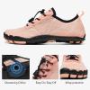 hiitave Womens Water Shoes Quick Dry Barefoot for Swim Diving Surf Aqua Sports Pool Beach Walking Yoga(Light Pink)