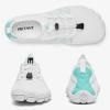 hiitave Womens Water Shoes Quick Dry Barefoot for Swim Diving Surf Aqua Sports Pool Beach Walking Yoga(White Aqua)
