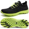 ALEADER Men’s Quick Drying Aqua Water Shoes(1/Black/Lime)