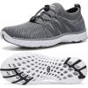 ALEADER Men’s Quick Drying Aqua Water Shoes(1/Dark Gray)