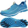 Aleader Women’s Mesh Slip On Water Shoes(Blue)